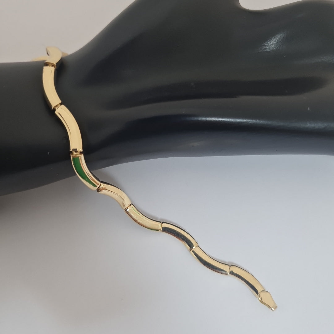 PULSERAS DAMA ORO 14K 6.7 (NUEVO)