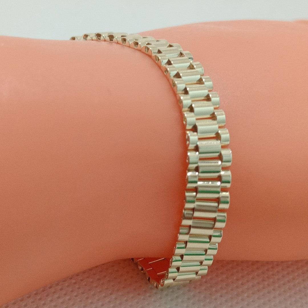 PULSERAS CABALLERO ORO 14K 11.4 (NUEVO)