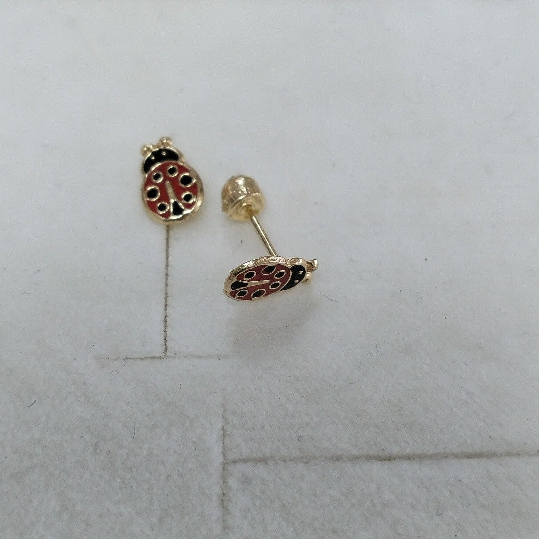BROQUELES ORO 14K 1 (NUEVO)
