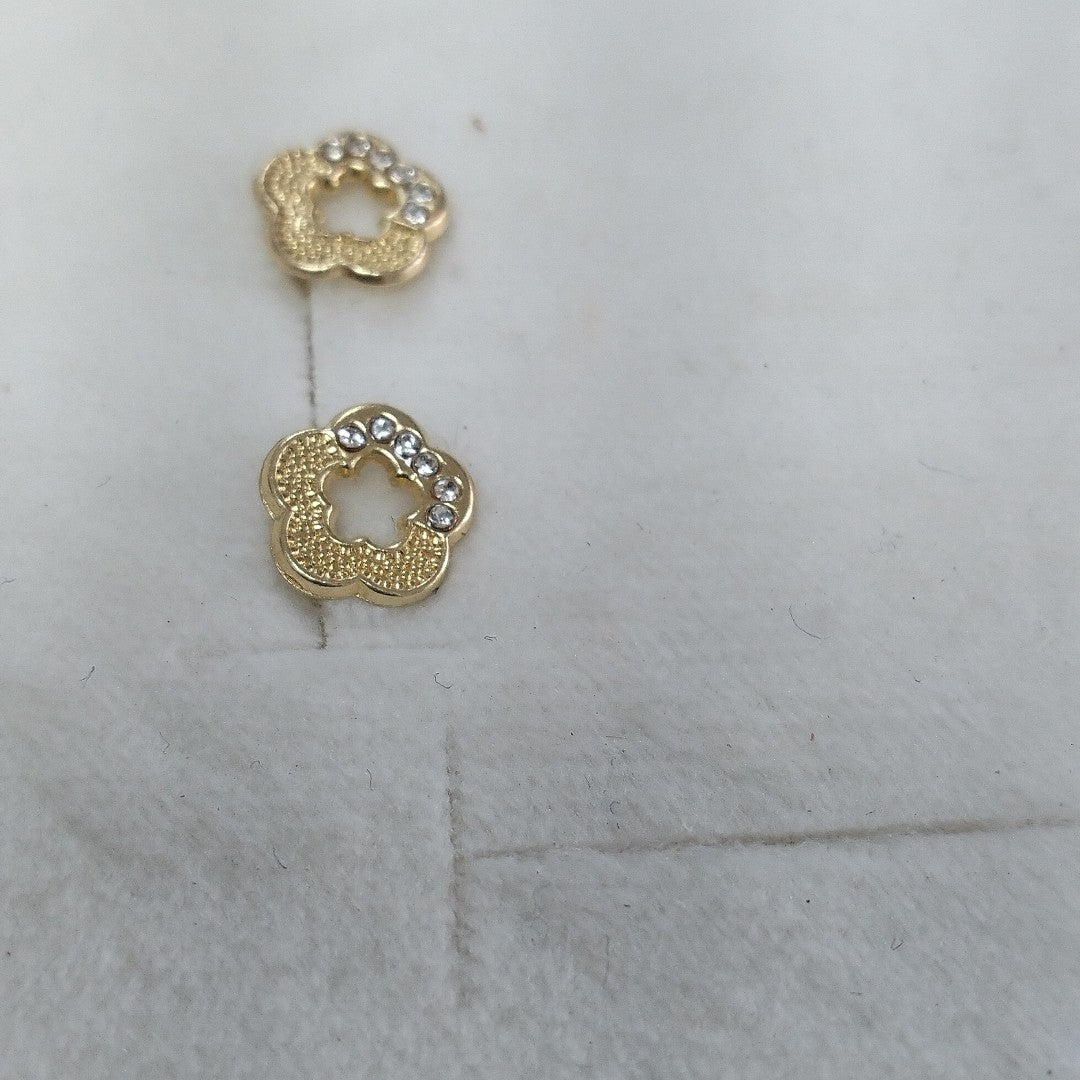 BROQUELES ORO 14K 1 (NUEVO)