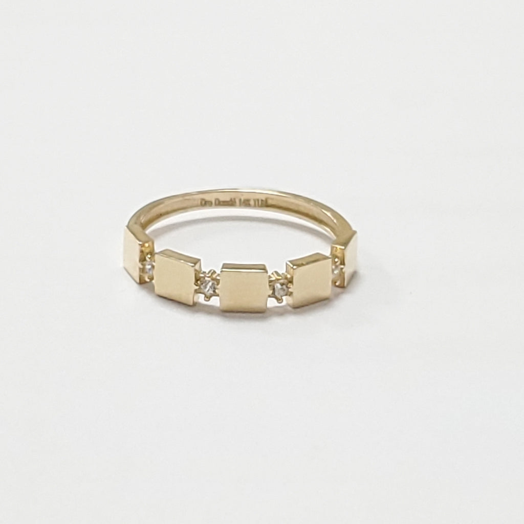 ANILLOS DAMA ORO 14K 1.6 (NUEVO)