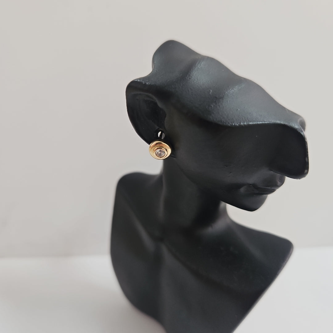 BROQUELES ORO 14K 1.2 (NUEVO)