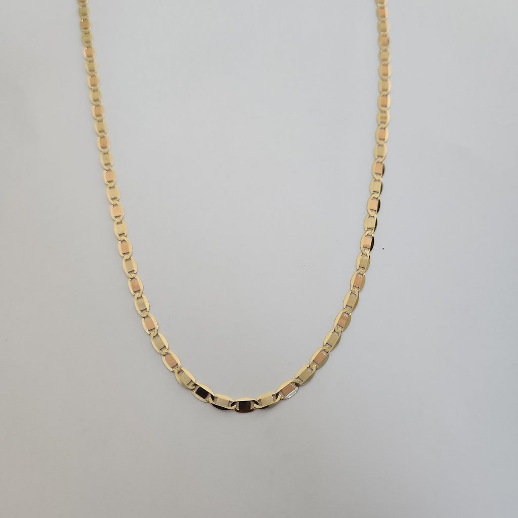 CADENAS VALENTINA/ESPEJO ORO 14K 10.7 (NUEVO)
