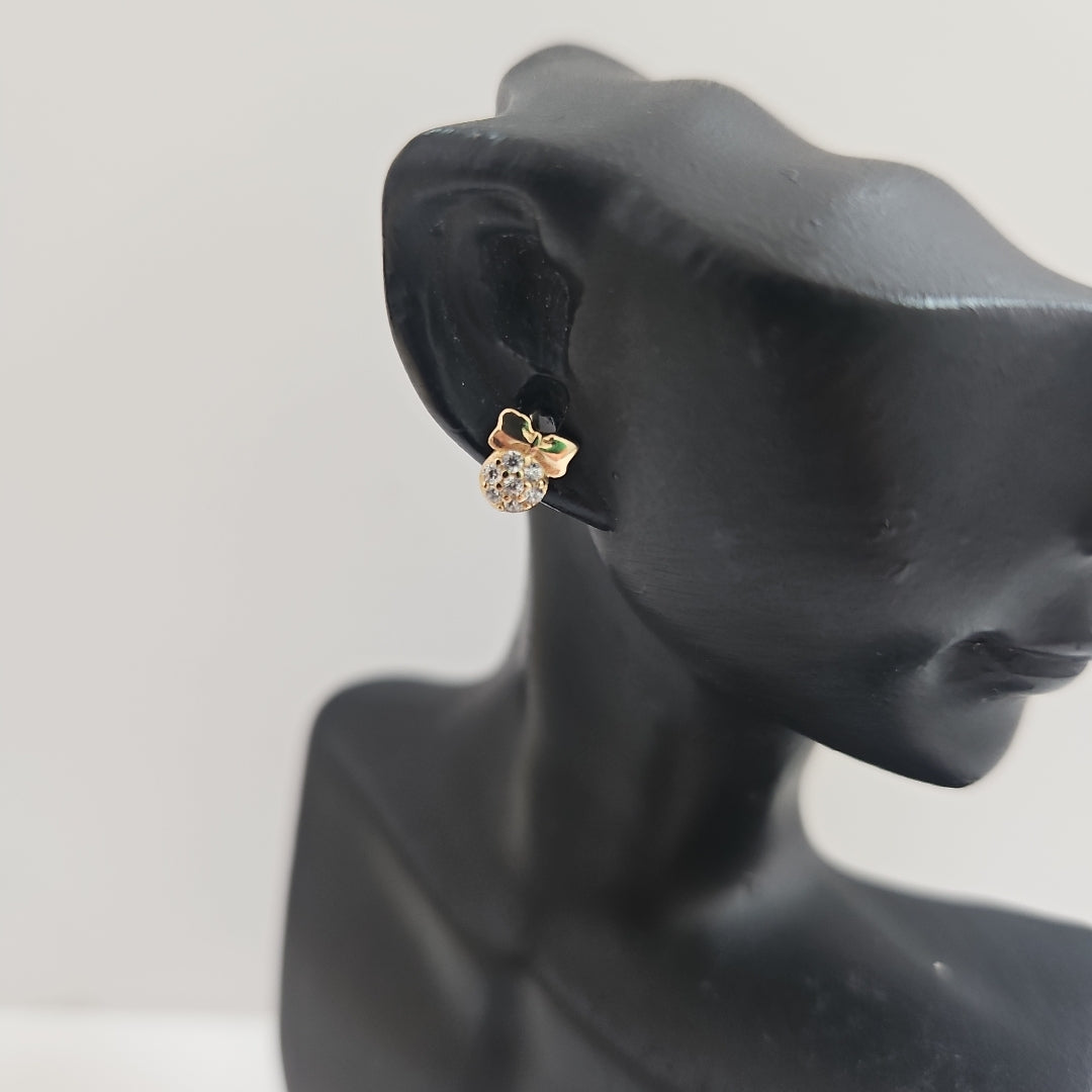 BROQUELES ORO 14K 0.7 (NUEVO)