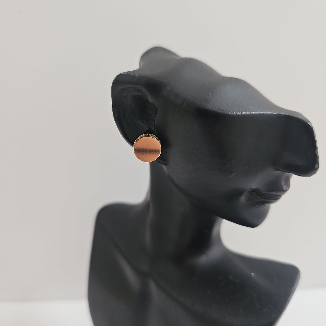 BROQUELES ORO 14K 1.5 (NUEVO)