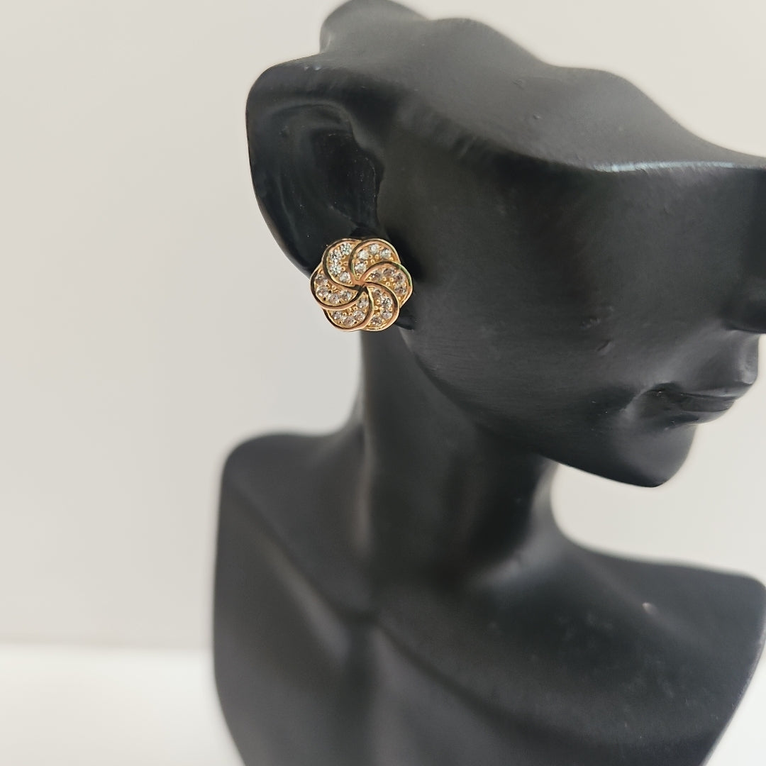 BROQUELES ORO 14K 1.6 (NUEVO)