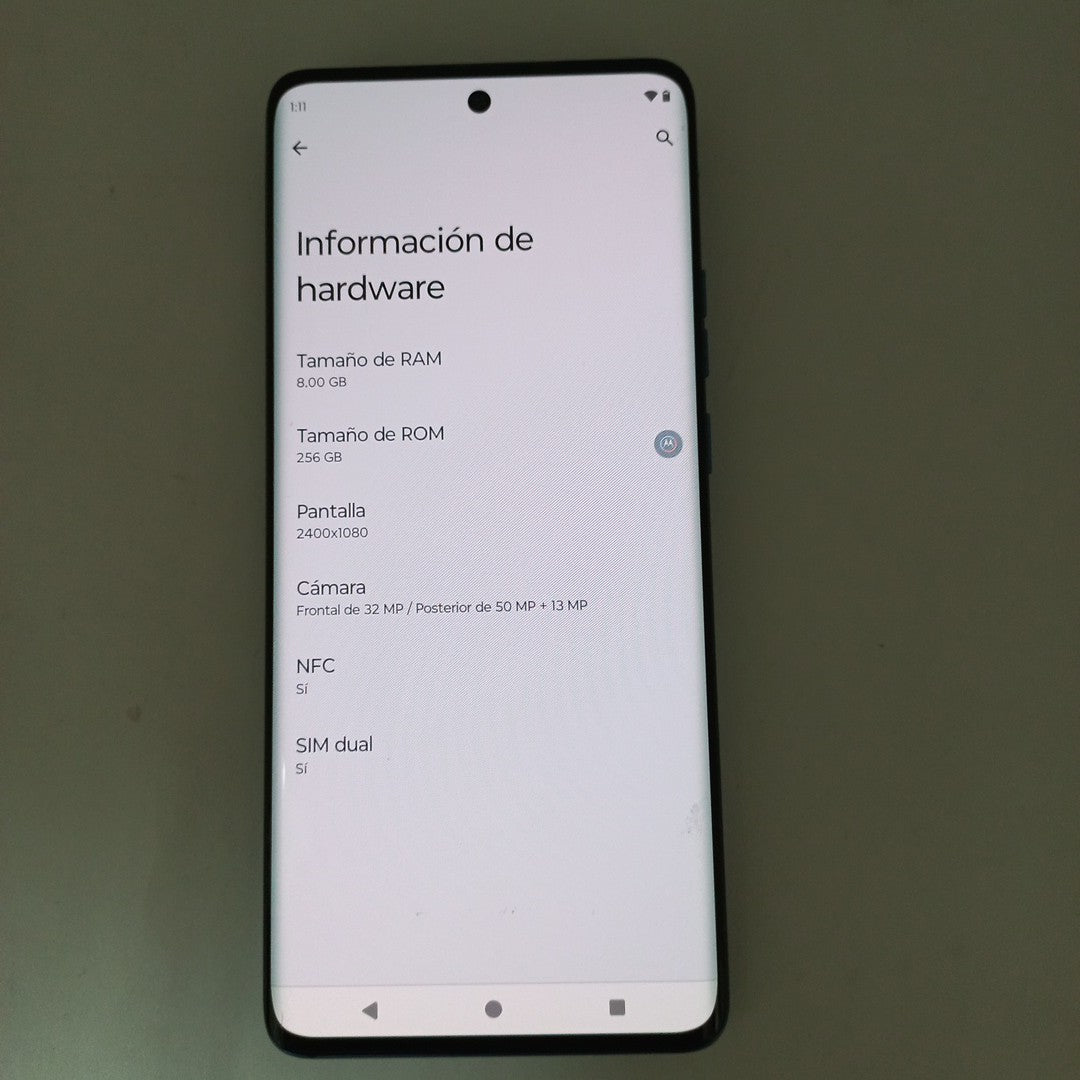 CELULAR MOTOROLA EDGE 40 XT2303-2 (2023) 256 GB 8 GB RAM (SEMINUEVO)