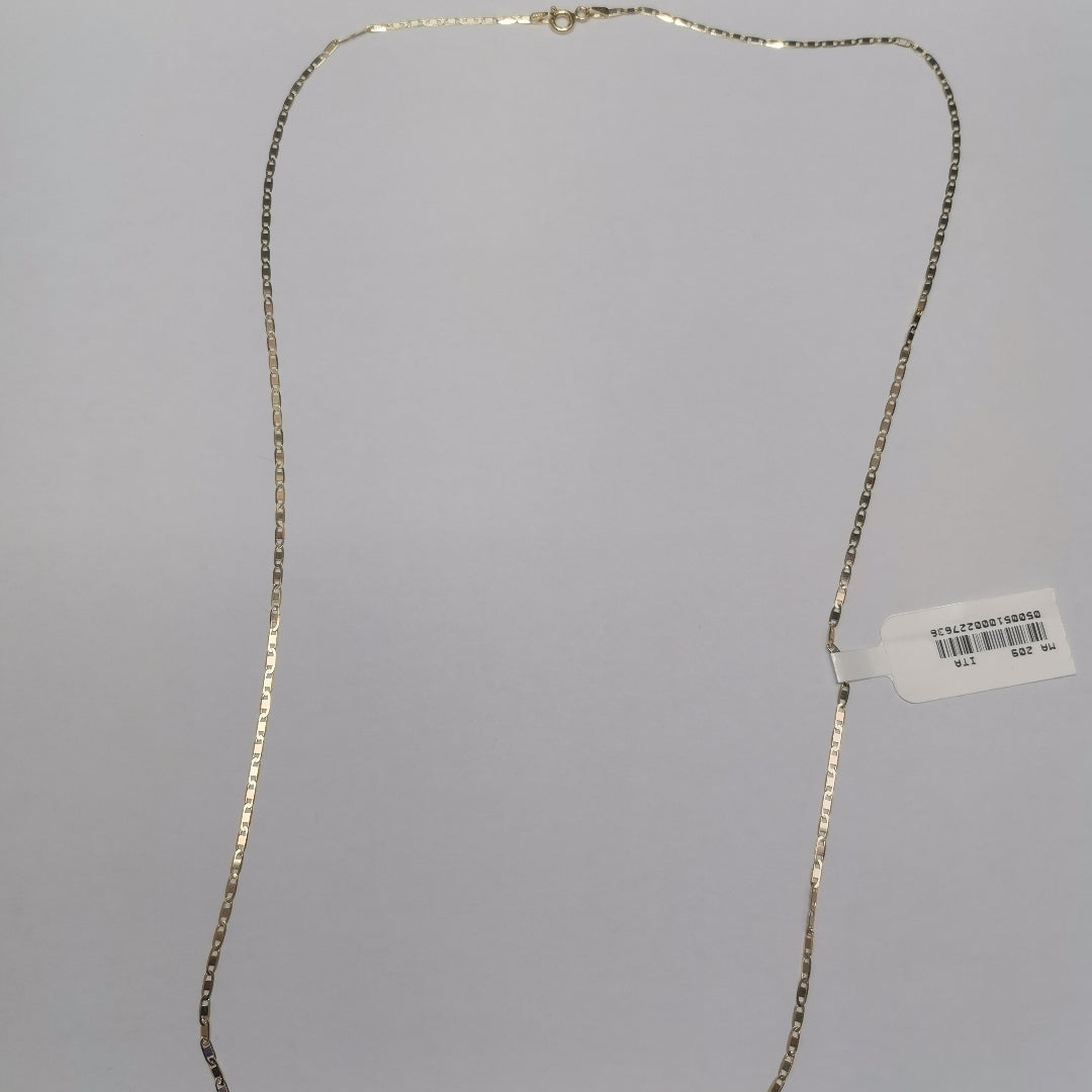 CADENAS VALENTINA/ESPEJO ORO 14K 2.6 (NUEVO)