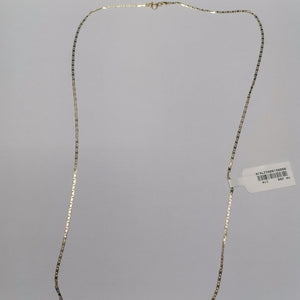 CADENAS VALENTINA/ESPEJO ORO 14K 2.6 (NUEVO)