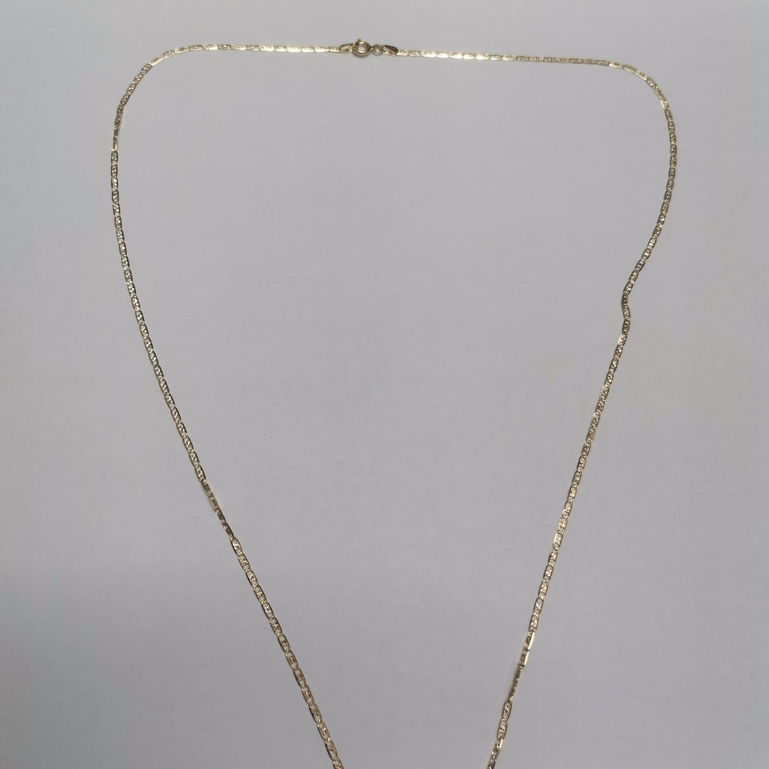 CADENAS VALENTINA/ESPEJO ORO 14K 2.8 (NUEVO)