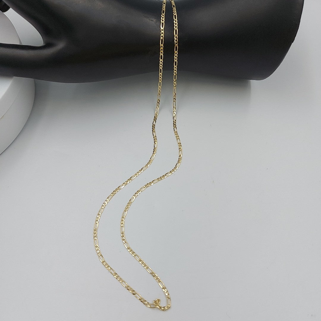 CADENAS CARTIER 3*1 AMARILLA ORO 14K 3.4 (NUEVO)