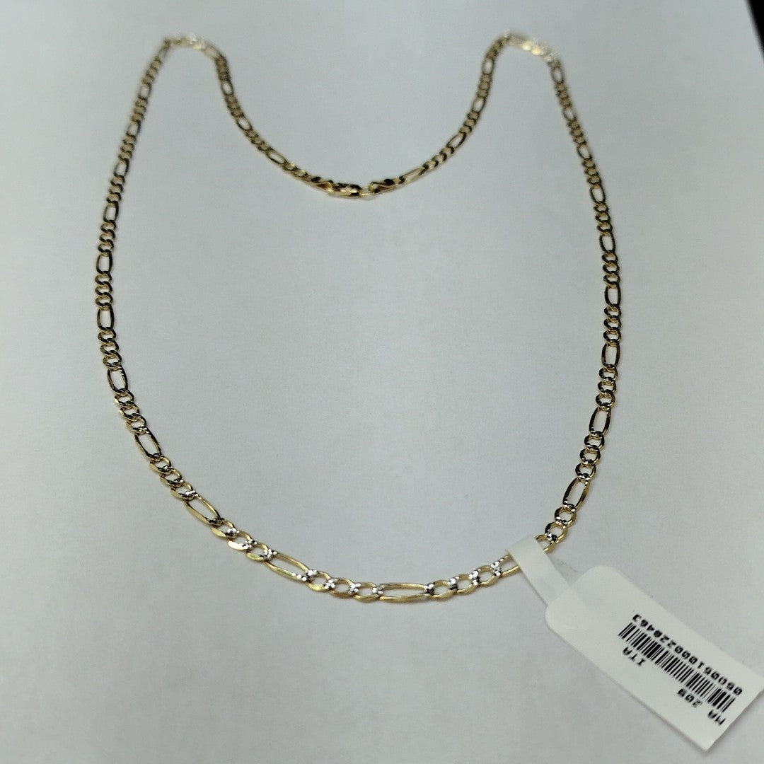 CADENAS CARTIER 3*1 DIAMANTADA ORO 14K 8.1 (NUEVO)