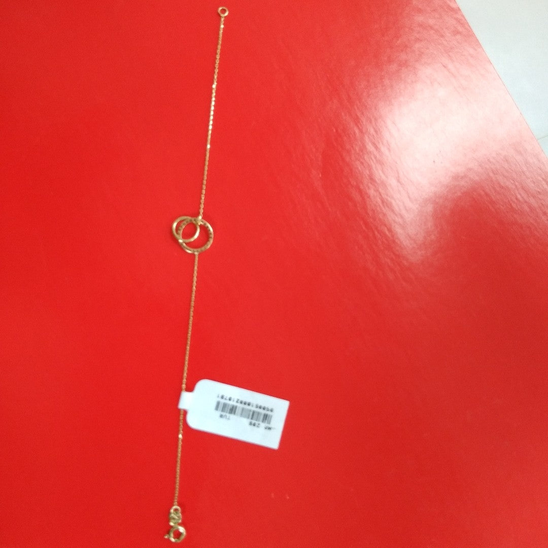 PULSERAS DAMA ORO 14K 1.2 (NUEVO)
