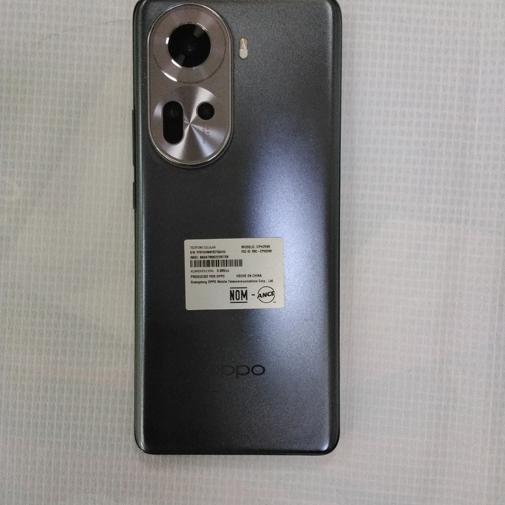 CELULAR OPPO  RENO11 5G CPH2599 (2024) 256 GB 8 GB RAM (SEMINUEVO)