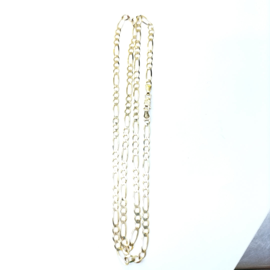 CADENAS CARTIER 3*1 AMARILLA ORO 14K 7.7 (NUEVO)