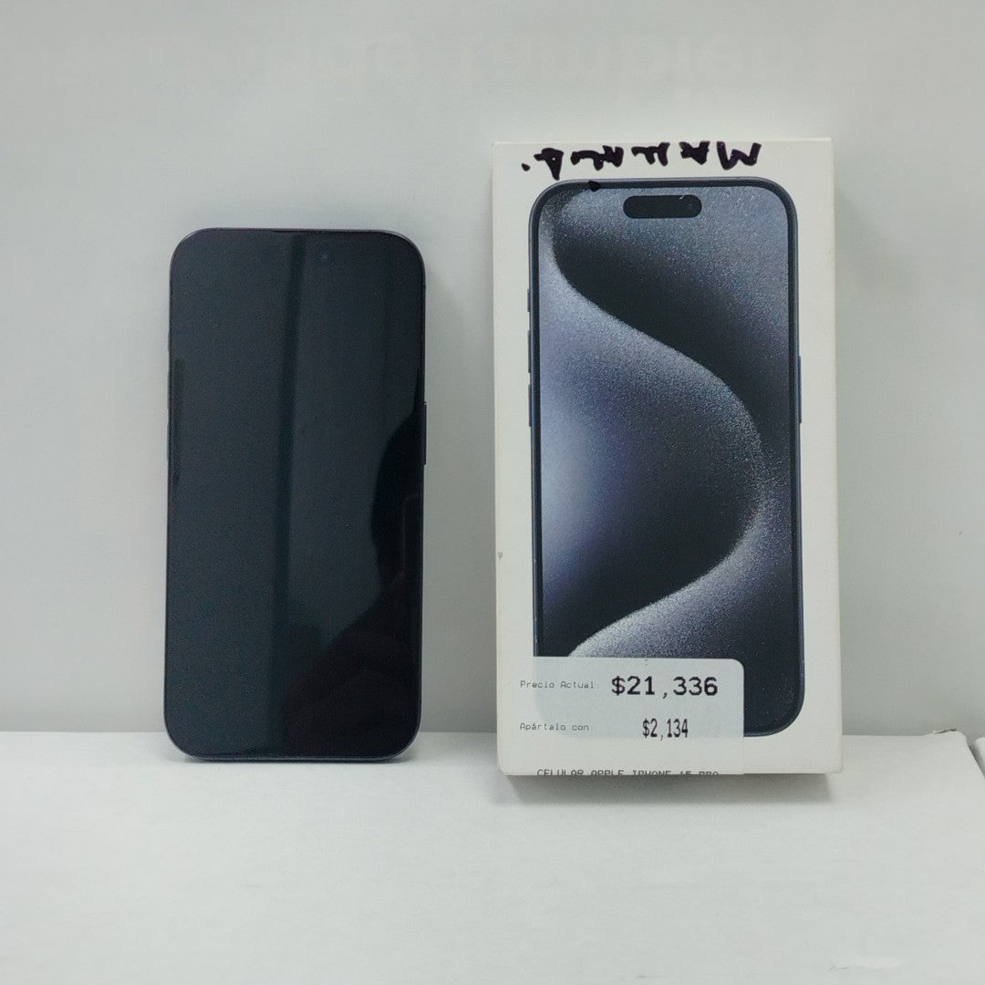 CELULAR APPLE IPHONE 15 PRO A3101 512 GB 8 GB RAM (SEMINUEVO)