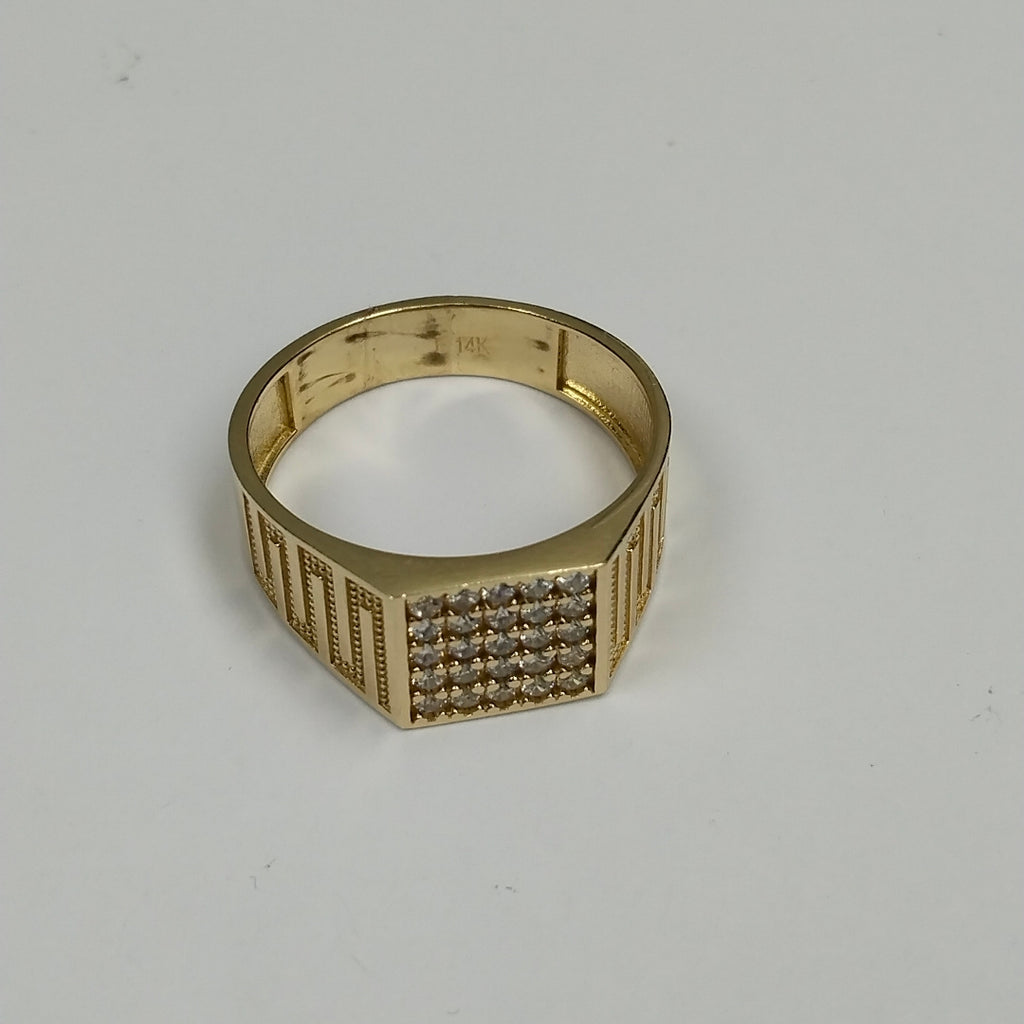 ANILLOS CABALLERO ORO 14K 6.3 (NUEVO)