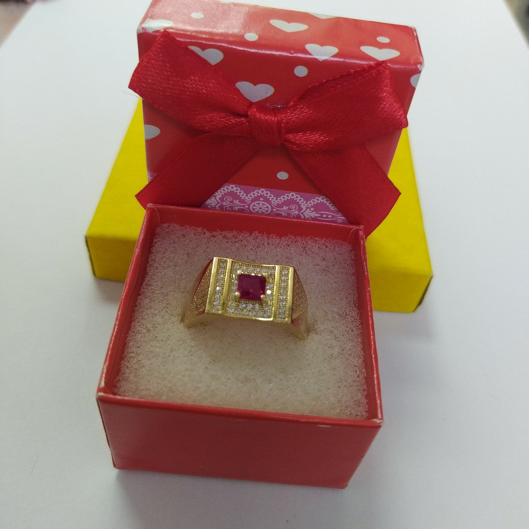 ANILLOS CABALLERO ORO 14K 6.5 (NUEVO)