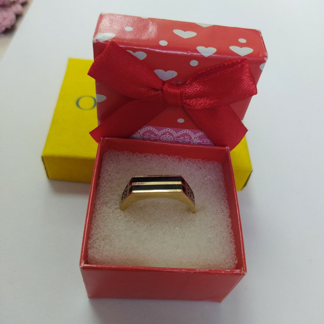 ANILLOS CABALLERO ORO 14K 6.5 (NUEVO)