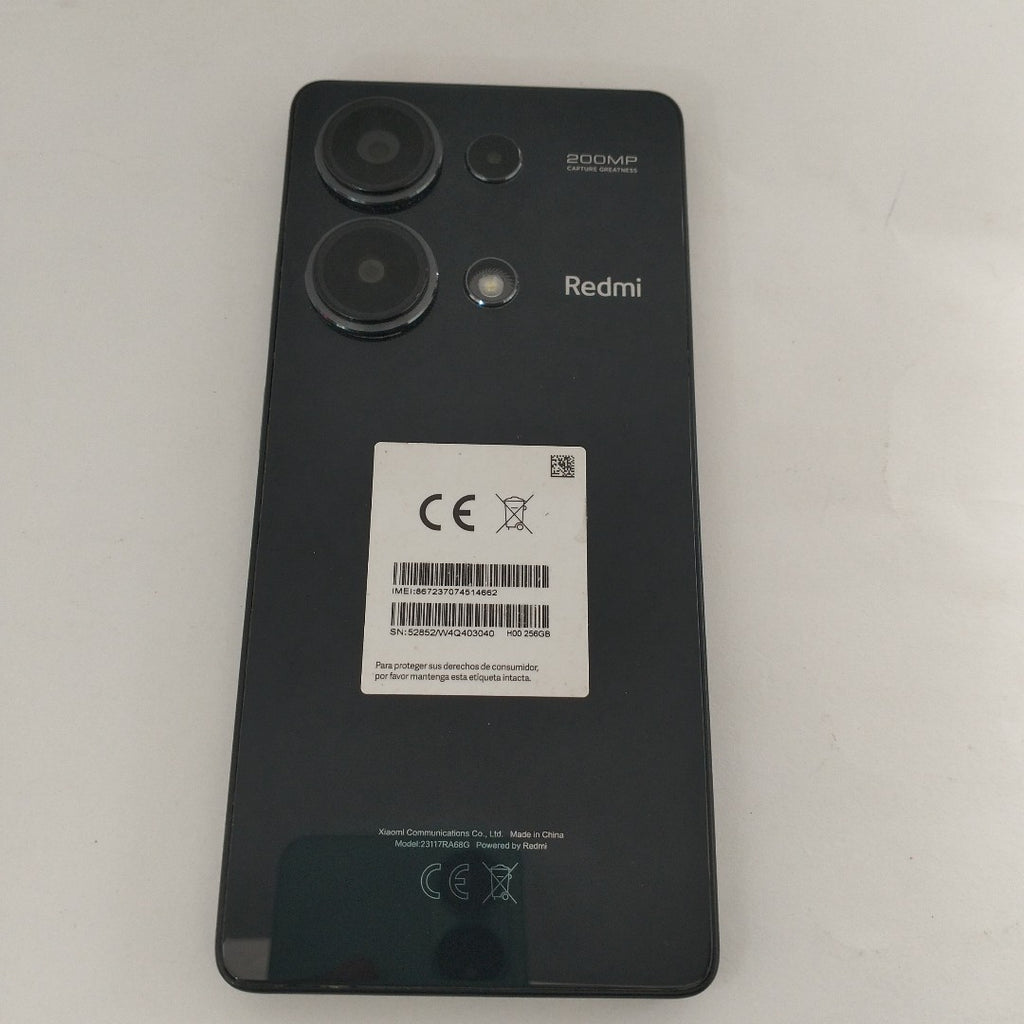 CELULAR XIAOMI REDMI NOTE 13 PRO 23117RA68G (2023) 256 GB 8 GB RAM (SEMINUEVO)