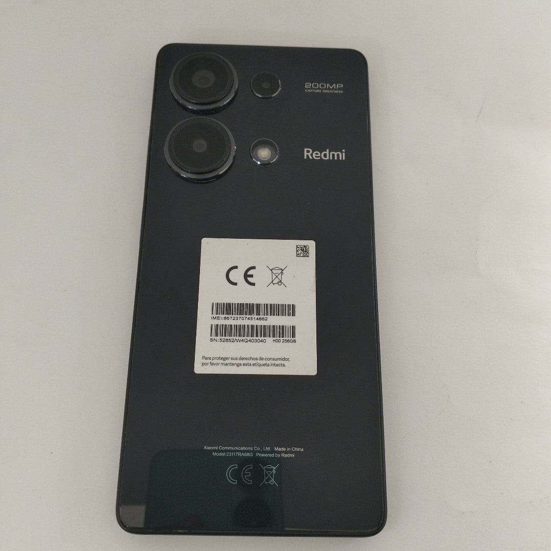 CELULAR XIAOMI REDMI NOTE 13 PRO 23117RA68G (2023) 256 GB 8 GB RAM (SEMINUEVO)