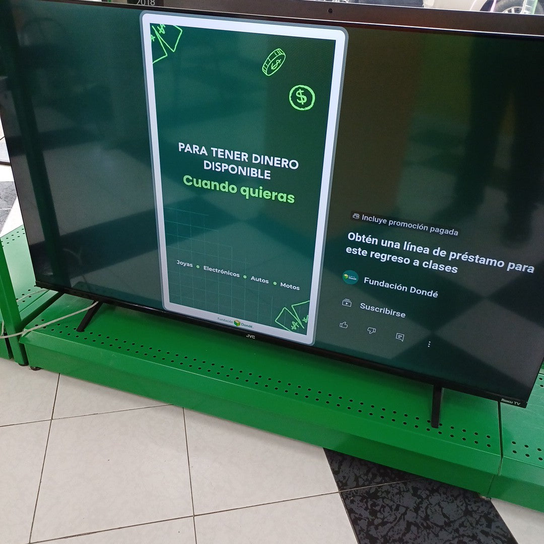 PANTALLA JVC SI58URF (2024) 58" LED 4K (SEMINUEVO)