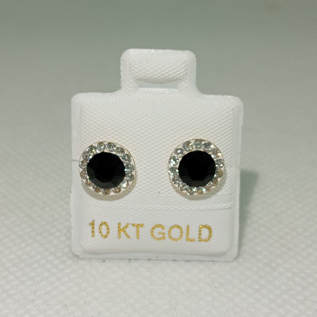 BROQUELES ORO 10K 1 (NUEVO)