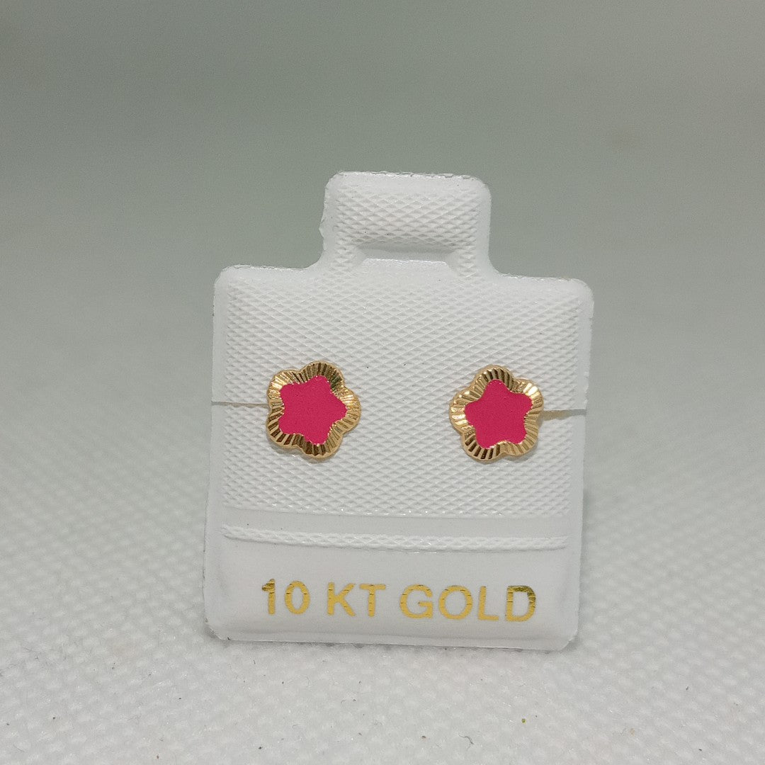 BROQUELES ORO 10K 1 (NUEVO)