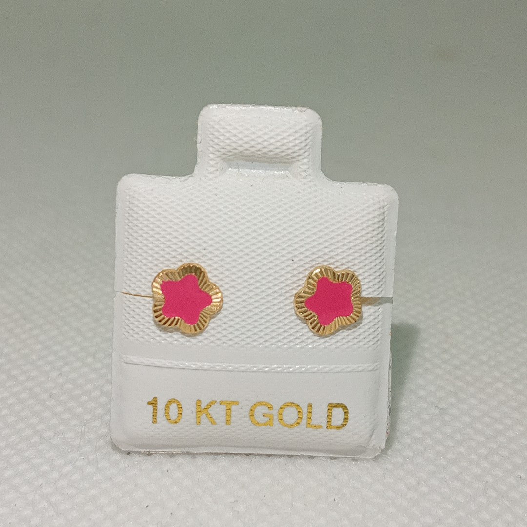 BROQUELES ORO 10K 1 (NUEVO)
