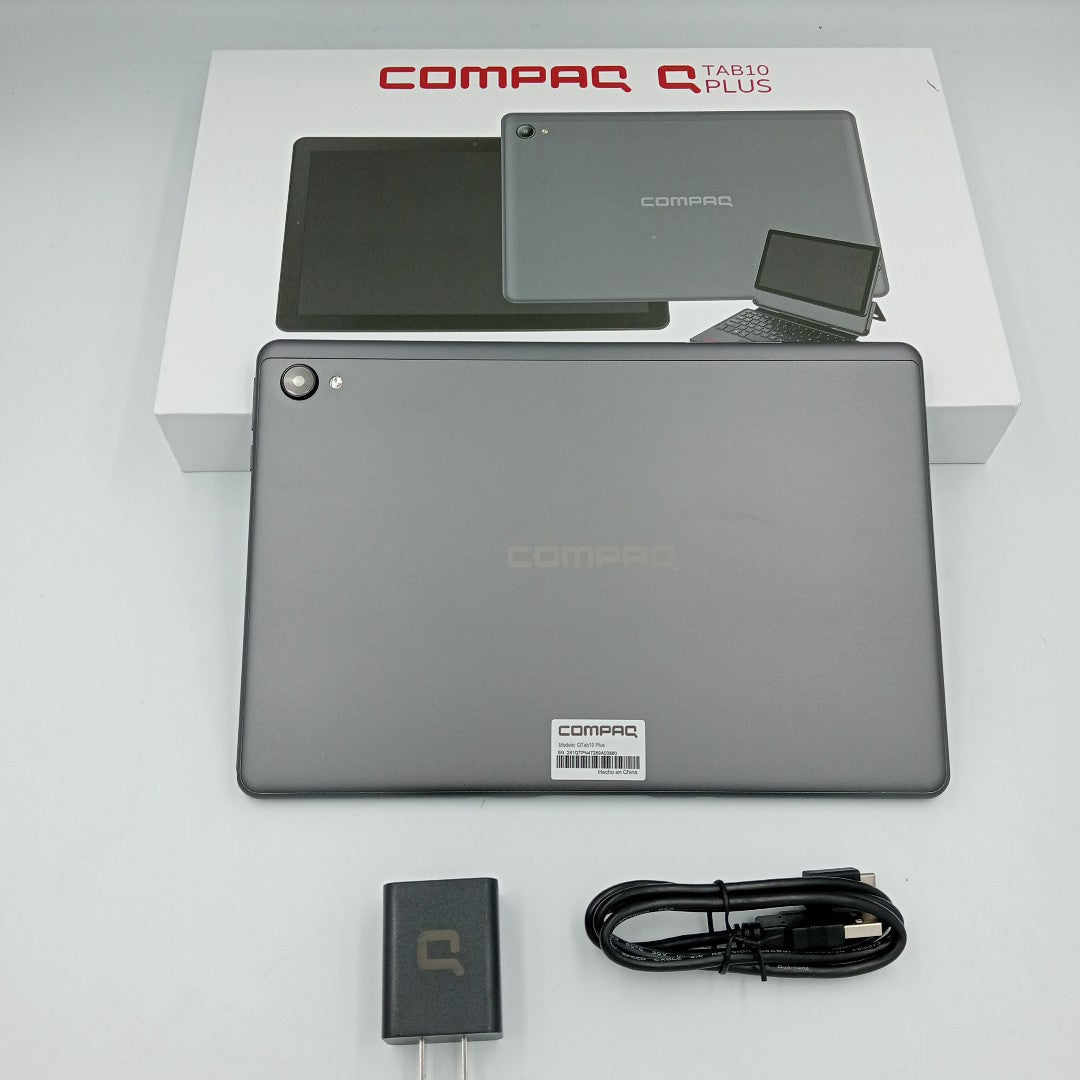 TABLETA COMPAQ QTAB10PLUS 128 GB 6 GB RAM (SEMINUEVO)