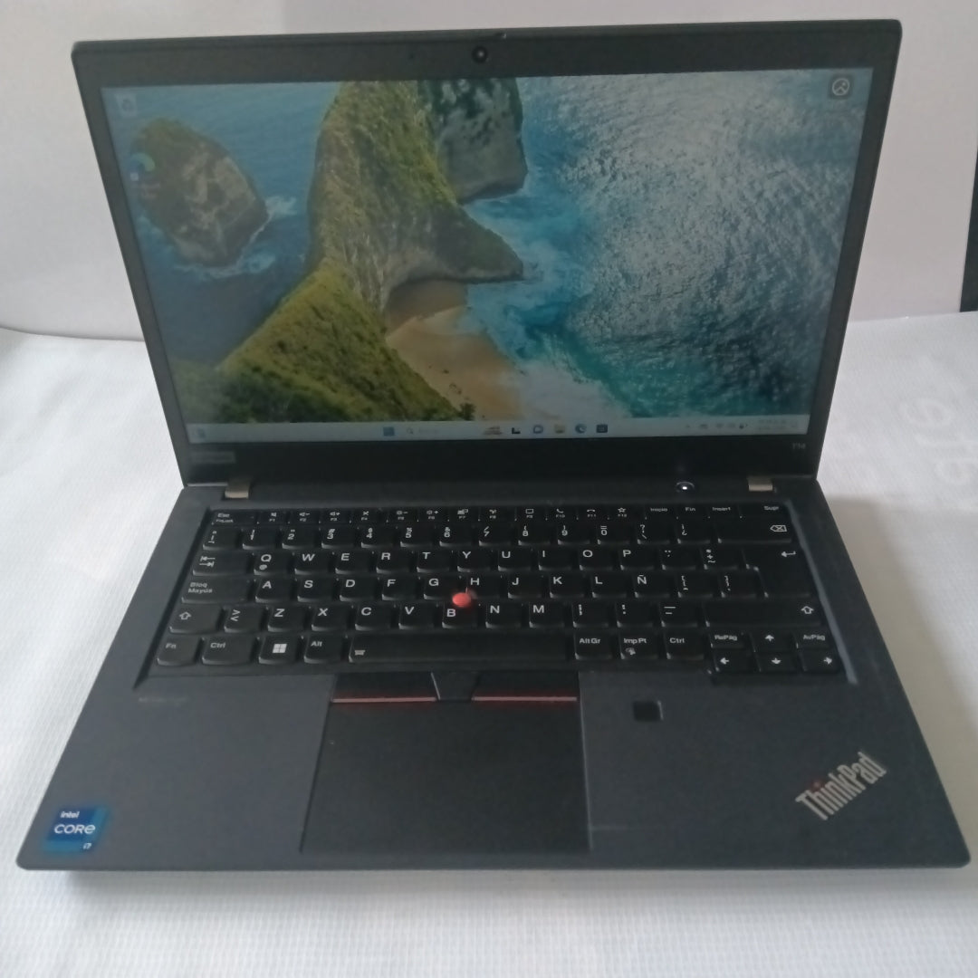 LAPTOP LENOVO THINKPAD T14 GEN 2 (2022) 512 GB SSD 16 GB RAM (SEMINUEVO)