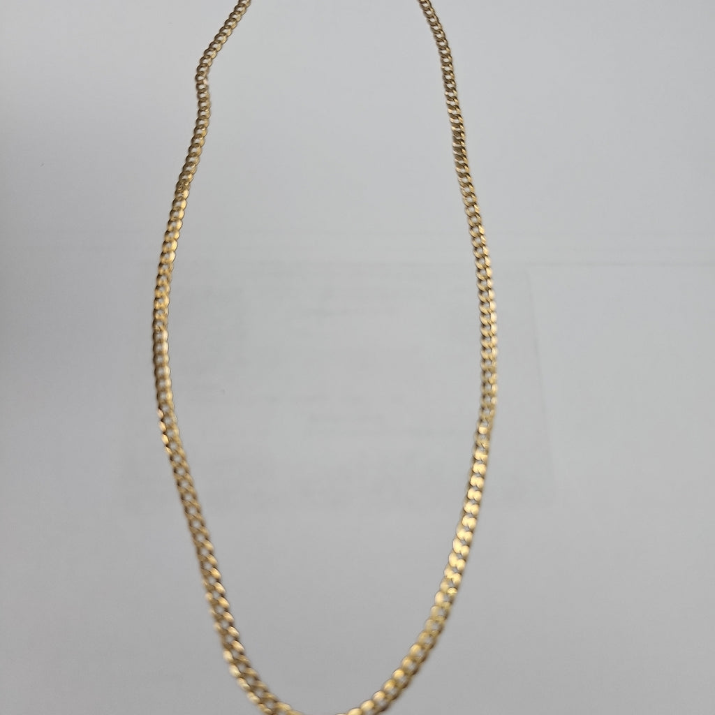 CADENAS BARBADA AMARILLA ORO 10K 5.7 (NUEVO)