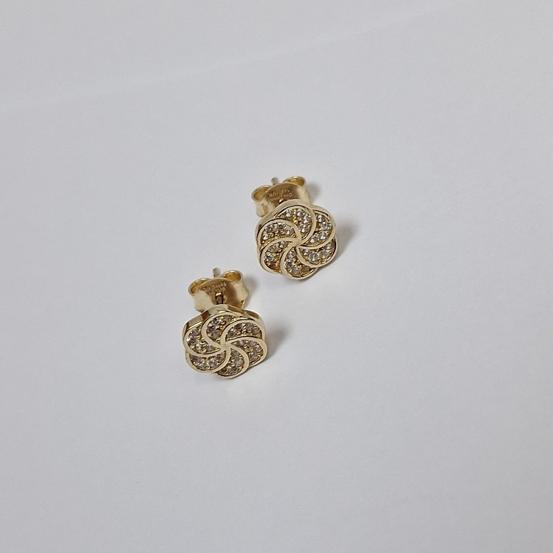 BROQUELES ORO 14K 1.6 (NUEVO)