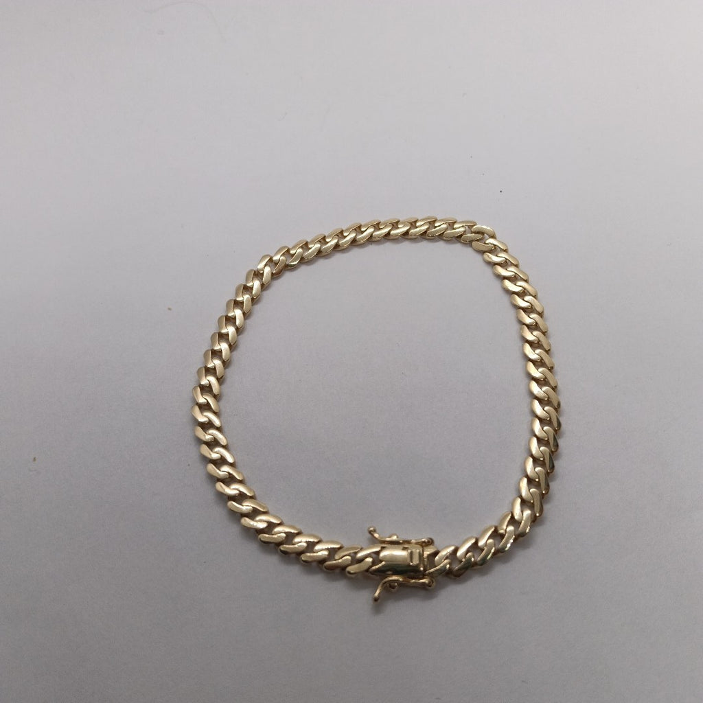 PULSERAS CABALLERO ORO 14K 9.8 (NUEVO)