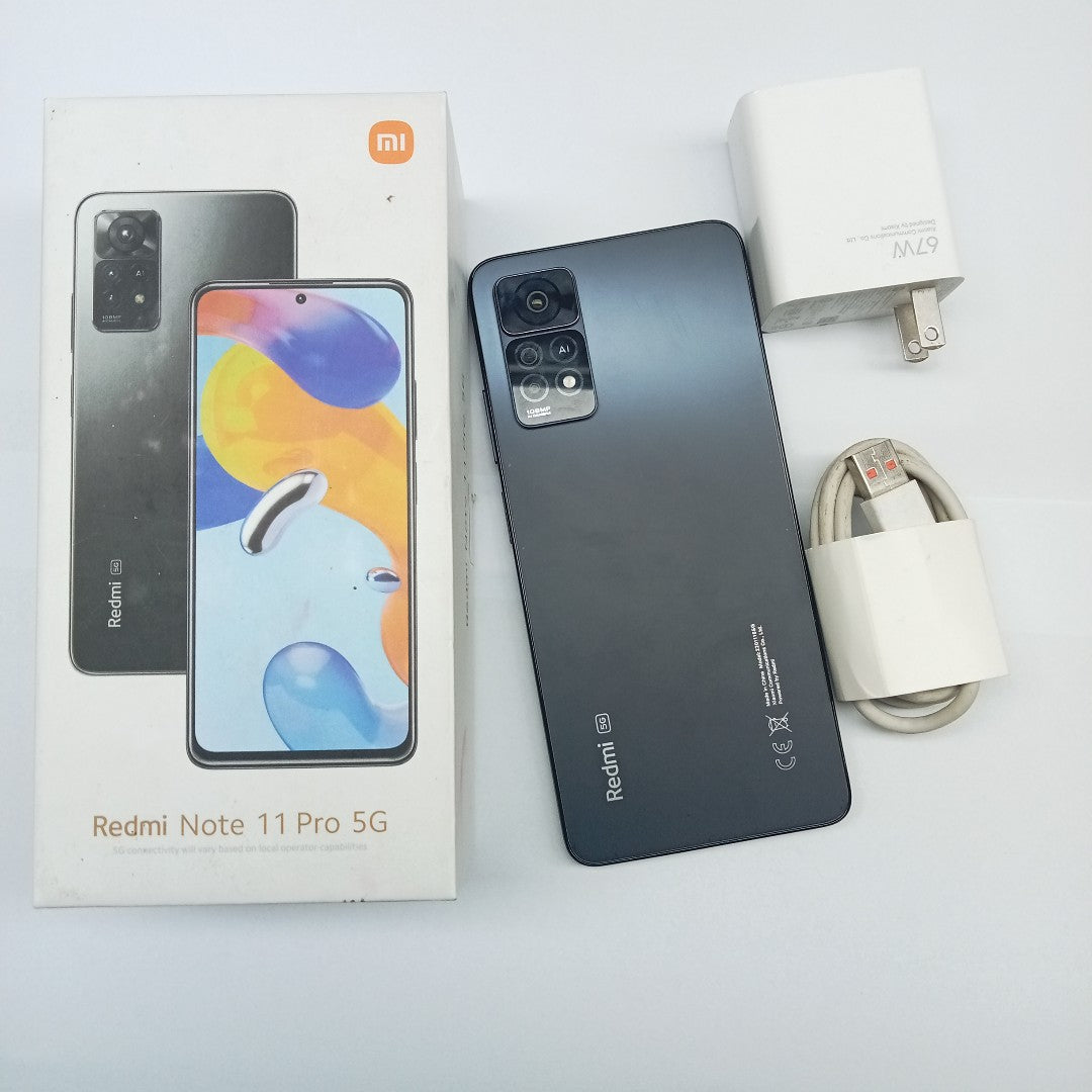 CELULAR XIAOMI REDMI NOTE 11 PRO 5G 2201116SG 128 GB 6 GB RAM (SEMINUEVO)