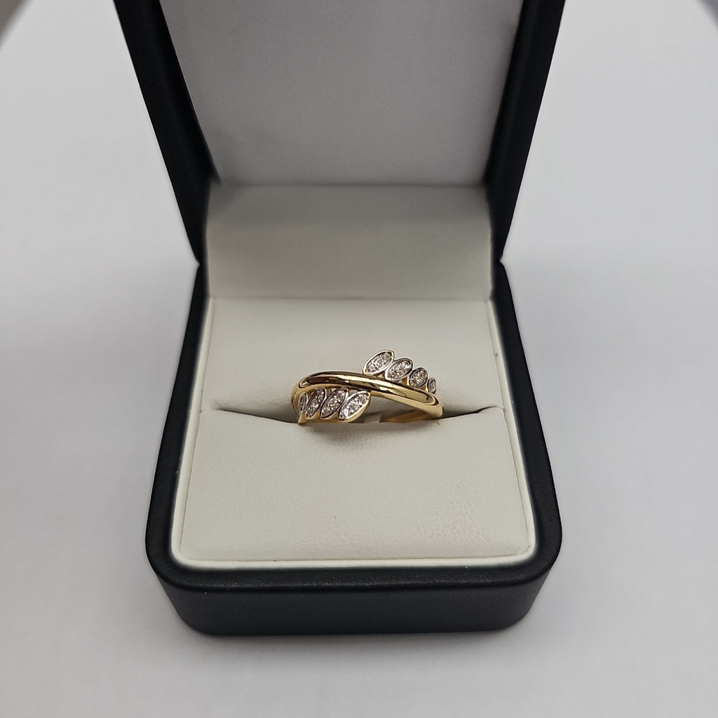 ANILLOS DAMA ORO 14K 2 (NUEVO)