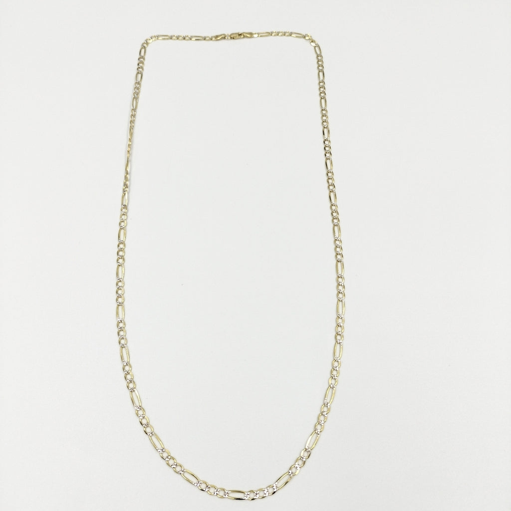 CADENAS CARTIER 3*1 DIAMANTADA ORO 14K 8.1 (NUEVO)