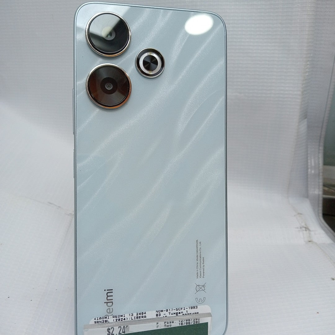CELULAR XIAOMI REDMI 13 24049RN28L (2024) 256 GB 8 GB RAM (SEMINUEVO)