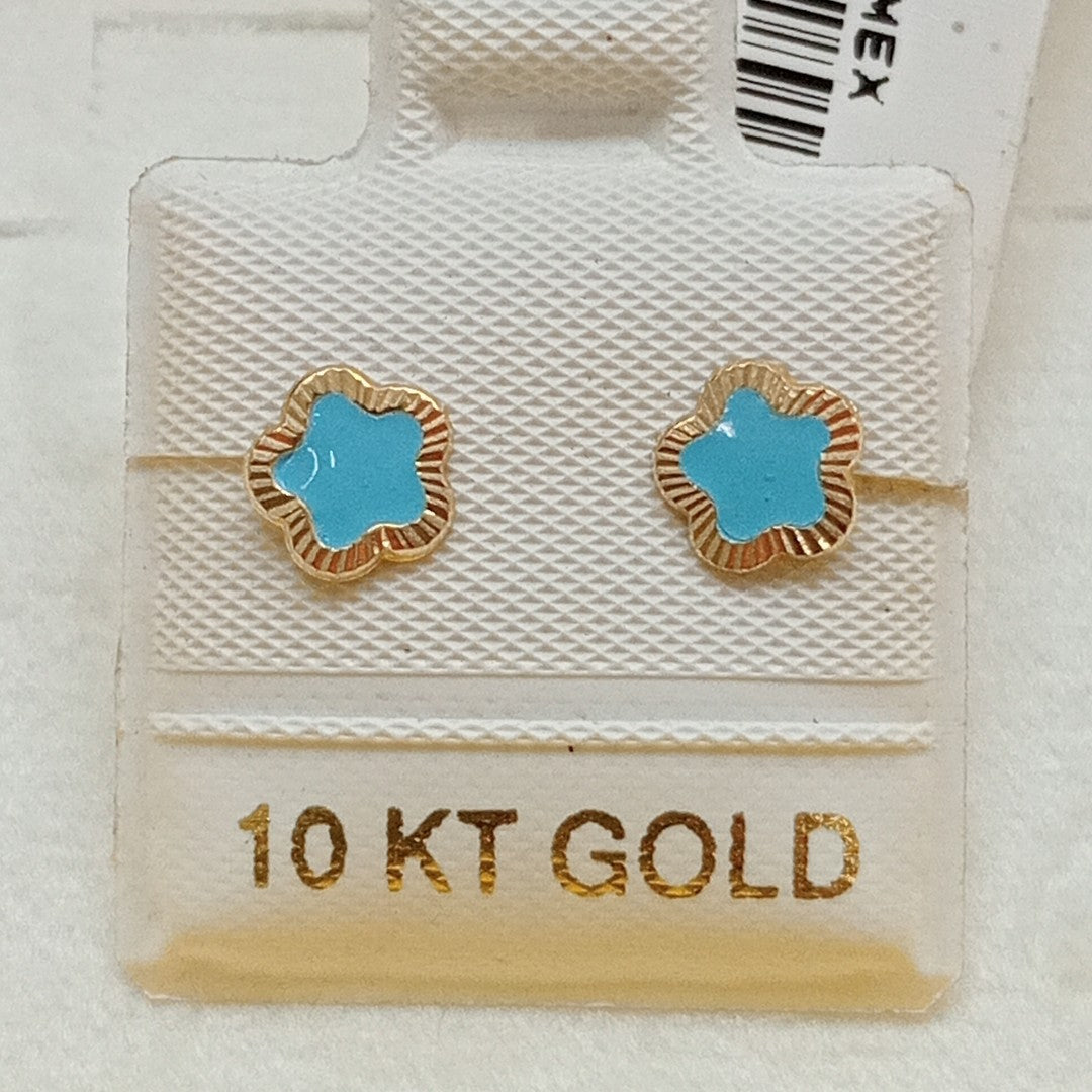 BROQUELES ORO 10K 1 (NUEVO)