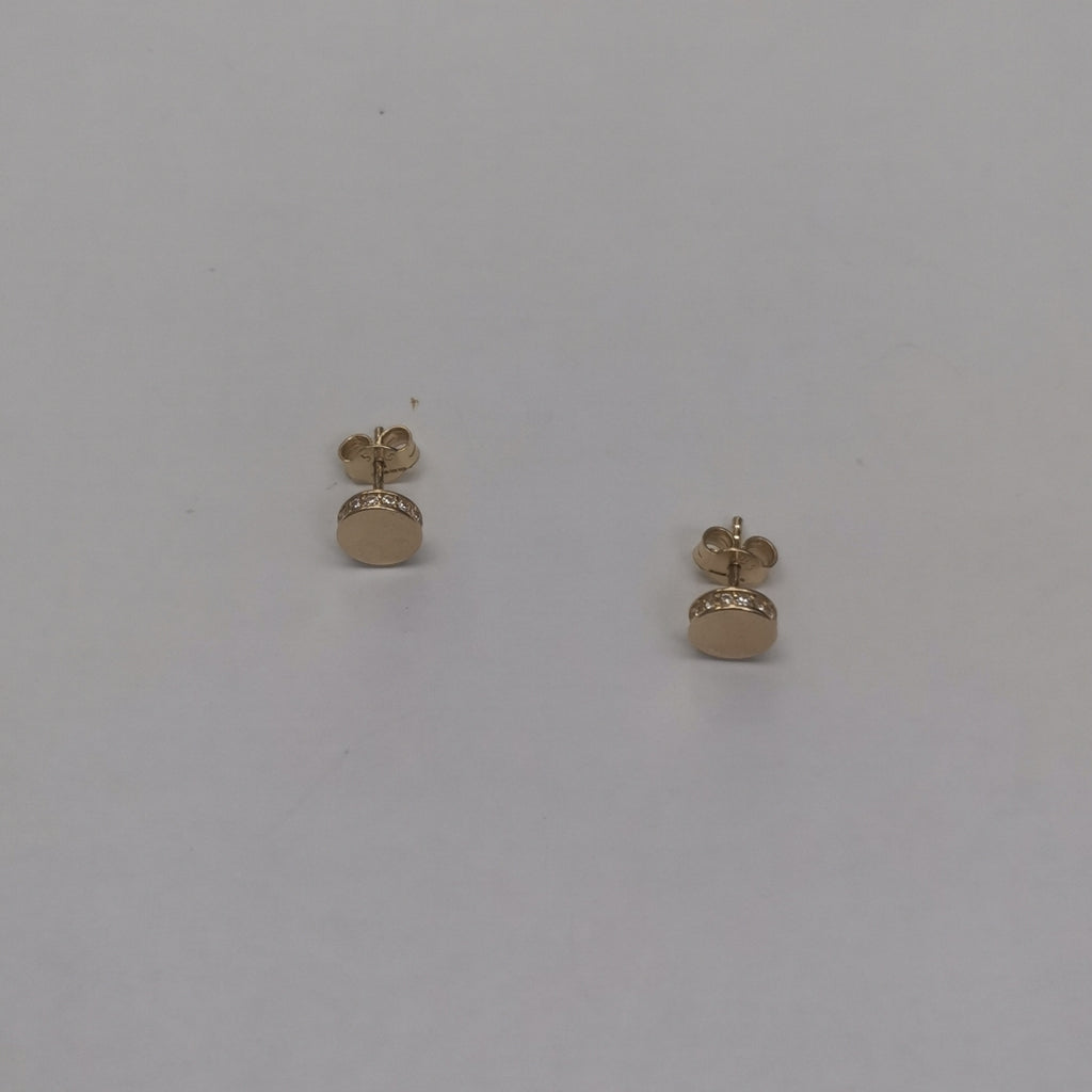 BROQUELES ORO 14K 1.5 (NUEVO)