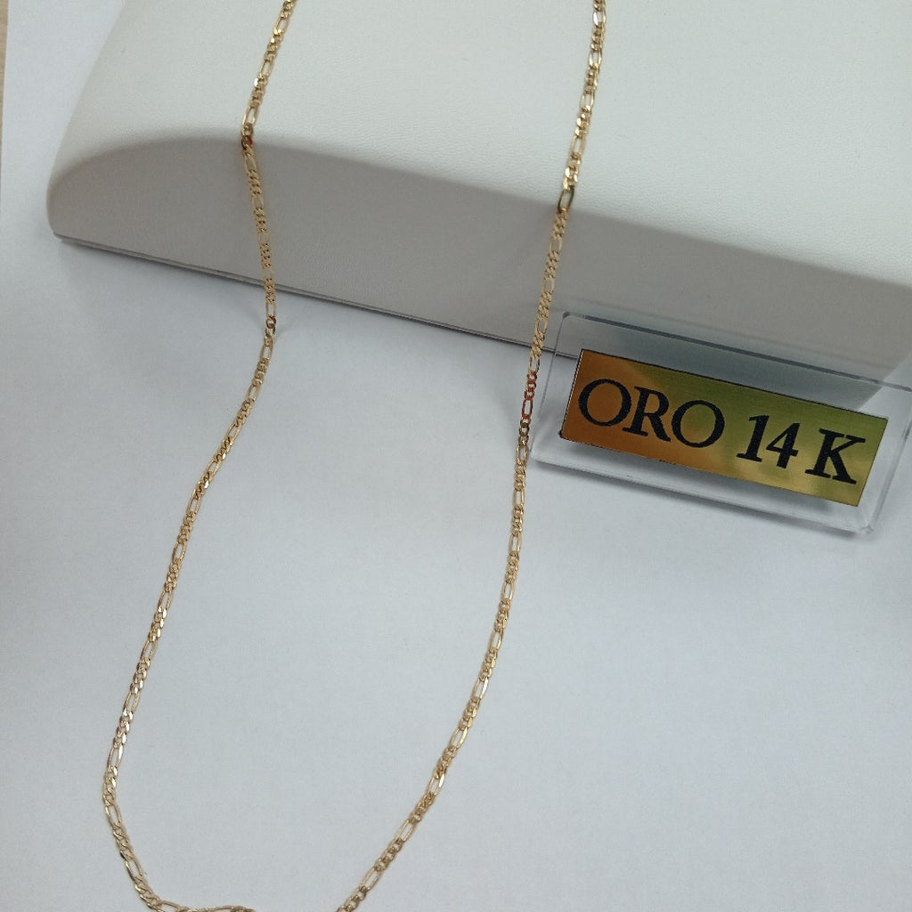 CADENAS CARTIER 3*1 AMARILLA ORO 14K 5.4 (NUEVO)