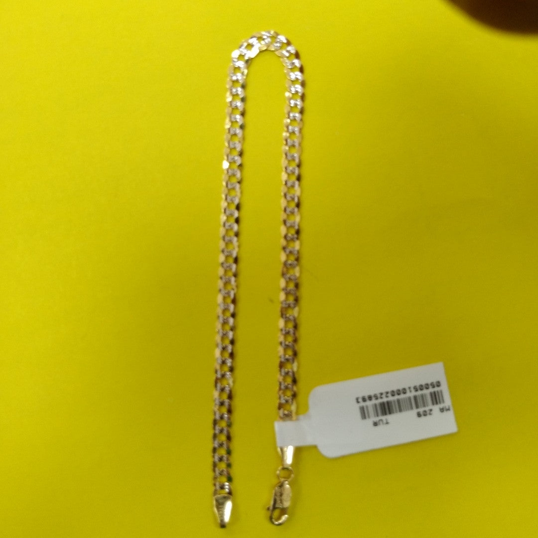 PULSERAS CABALLERO ORO 14K 4.5 (NUEVO)