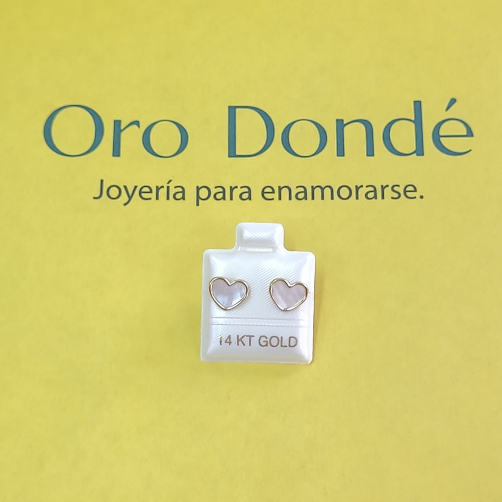 BROQUELES ORO 14K 1.1 (NUEVO)