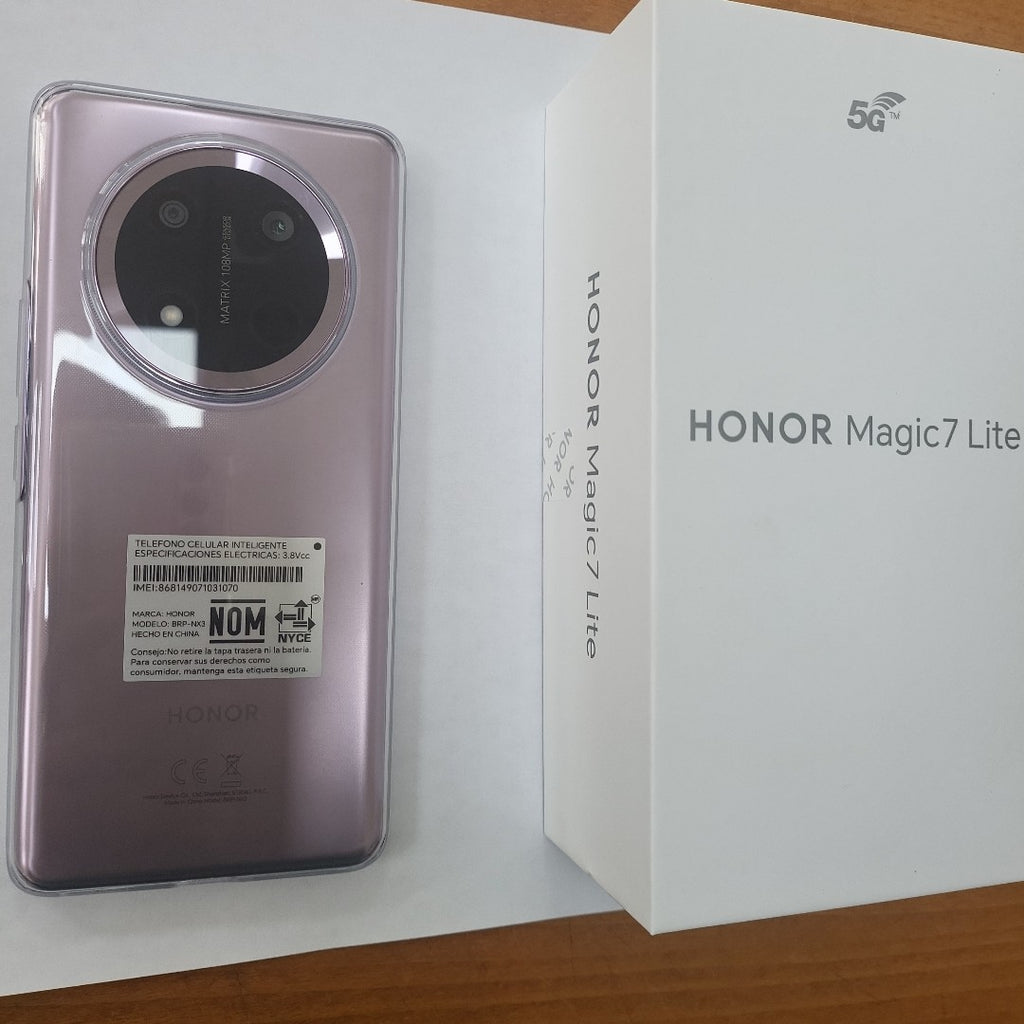 CELULAR HONOR MAGIC 7 LITE BRP-NX3 (2025) 512 GB 8 GB RAM (SEMINUEVO)