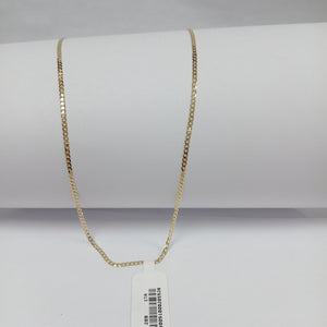 CADENAS BARBADA AMARILLA ORO 14K 2.7 (NUEVO)