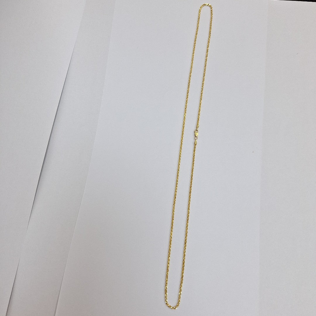 CADENAS TORSAL ORO 14K 7.6 (NUEVO)