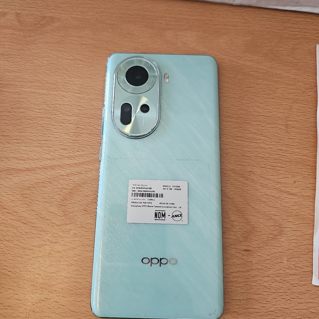 CELULAR OPPO  RENO11 5G CPH2599 (2024) 256 GB 8 GB RAM (SEMINUEVO)