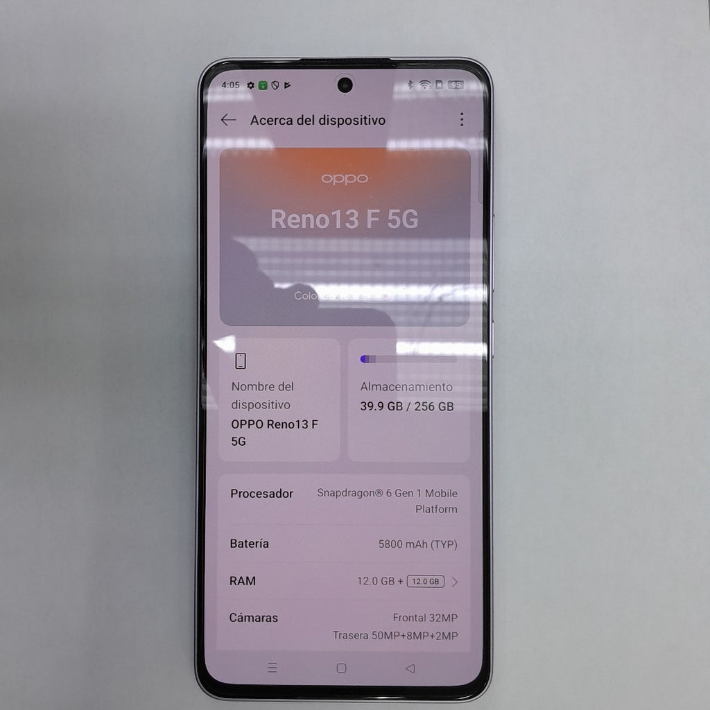 CELULAR OPPO  RENO 13F 5G CPH2699 (2025) 256 GB 12 GB RAM