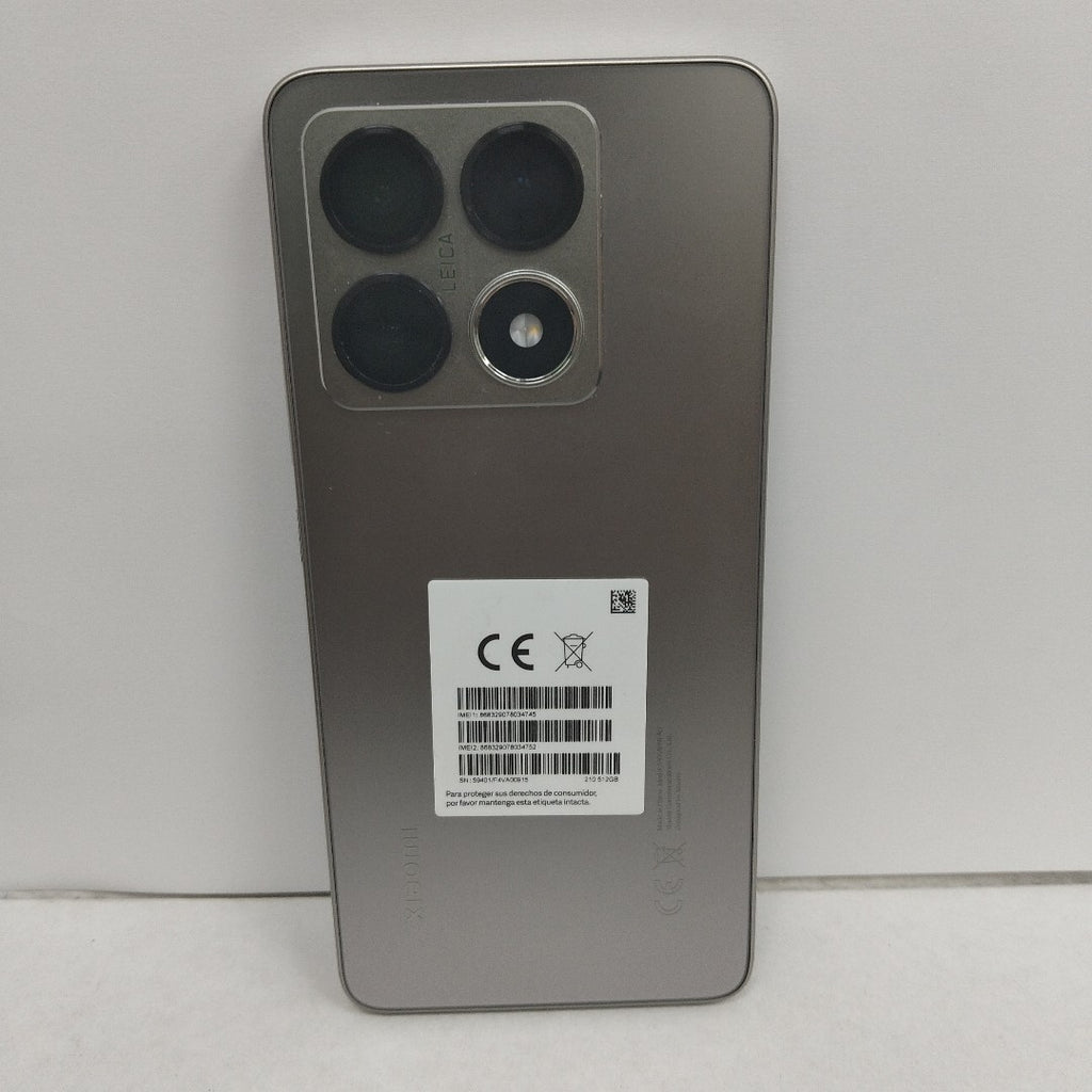 CELULAR XIAOMI 14T 5G 2406APNFAG (2024) 512 GB 12 GB RAM (SEMINUEVO)