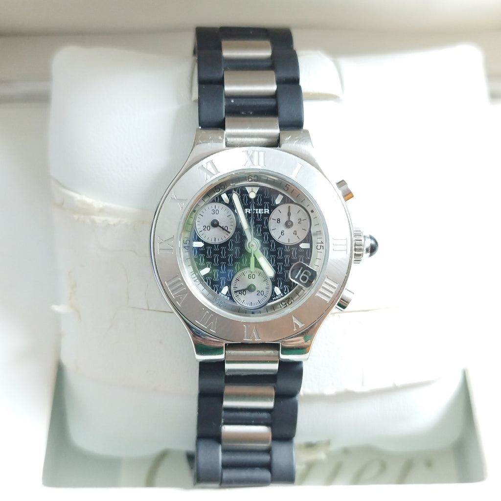  RELOJ DAMA  CARTIER  CHRONOSCAPH 703086RX (SEMINUEVO)